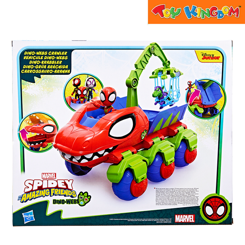 Disney Junior Marvel SAF Dino Webs Crawler Playset