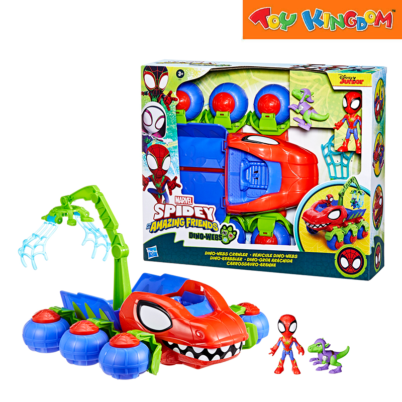 Disney Junior Marvel SAF Dino Webs Crawler Playset