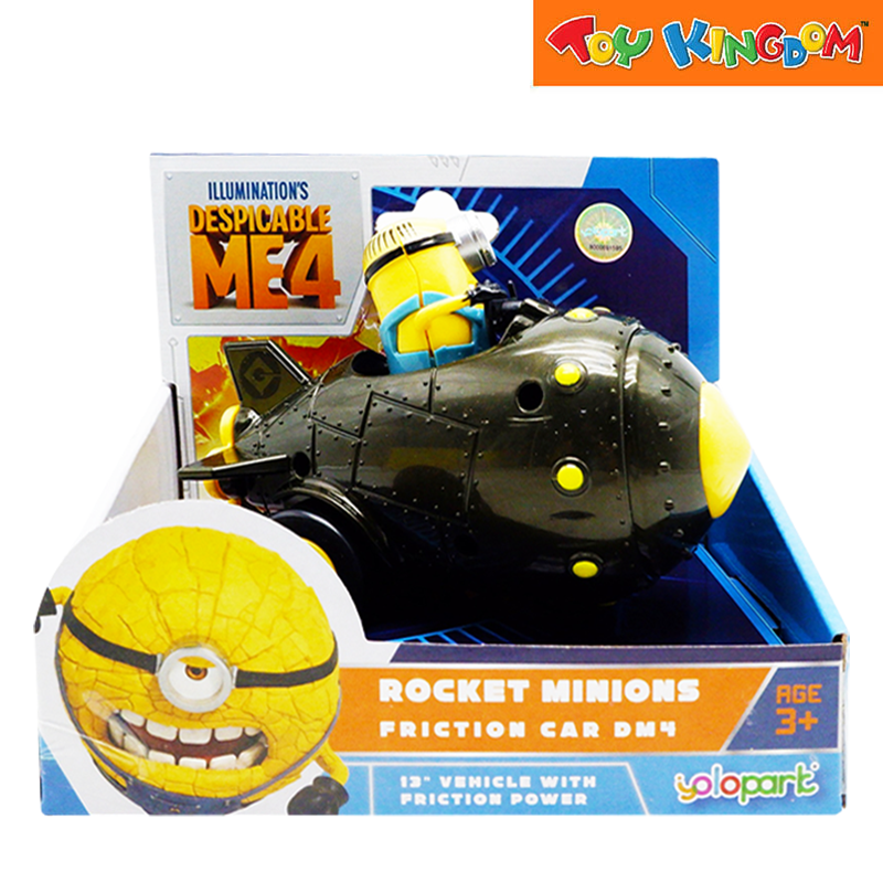 Despicable Me 4 AMK Series Rocket Minions Friction Car