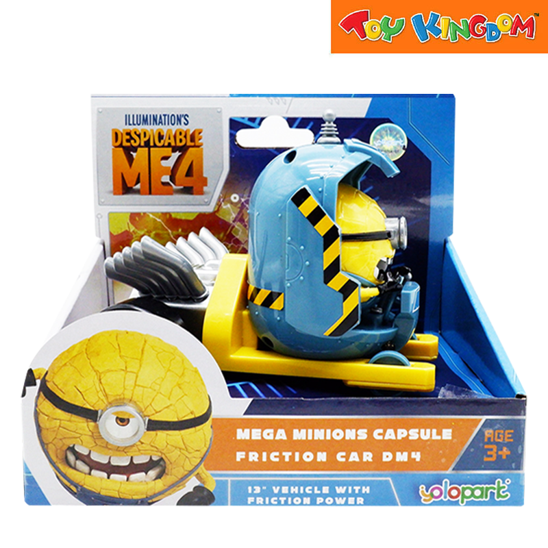 Despicable Me 4 AMK Series Mega Minions Capsule Friction Car