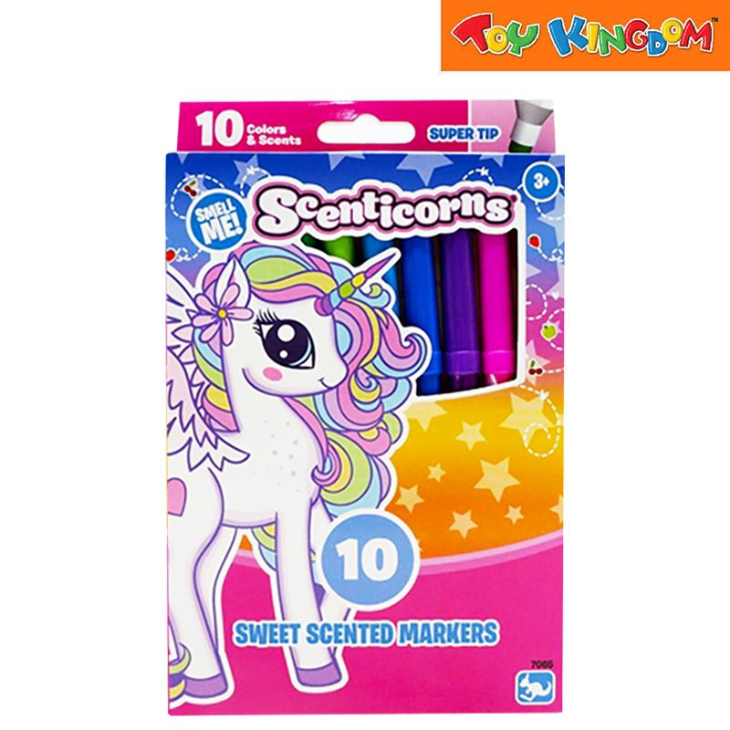 Kangaru Scenticorns Super Tip 10CT Sweet Scented Markers