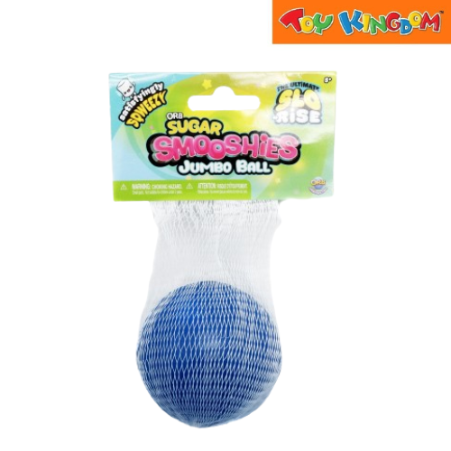 Orb Blue Jumbo Sugar Smooshies Ball