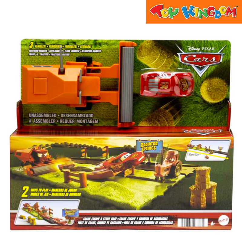 Disney Pixar Cars Frank Escape & Stunt Race Vehicle