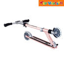 Globber Rose Gold Premium Foldable Scooter
