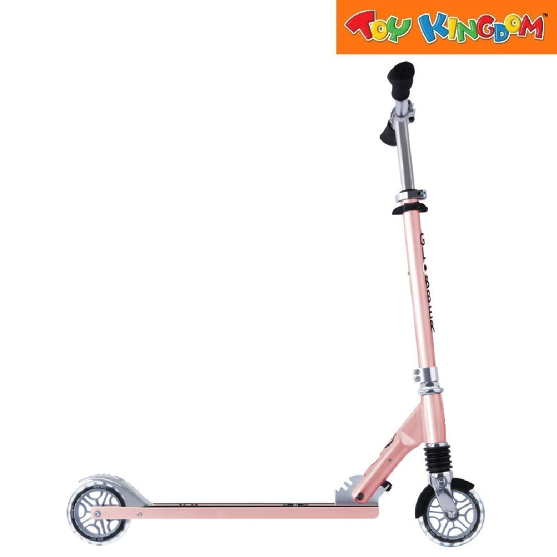 Globber Rose Gold Premium Foldable Scooter