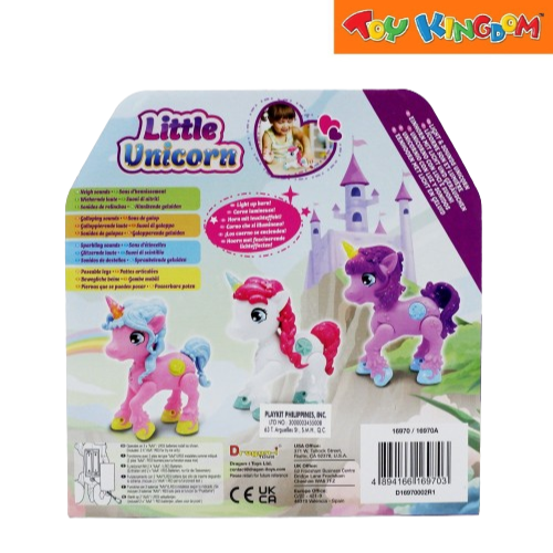 Dragon-I Little Unicorn Purple With Light & Sounds