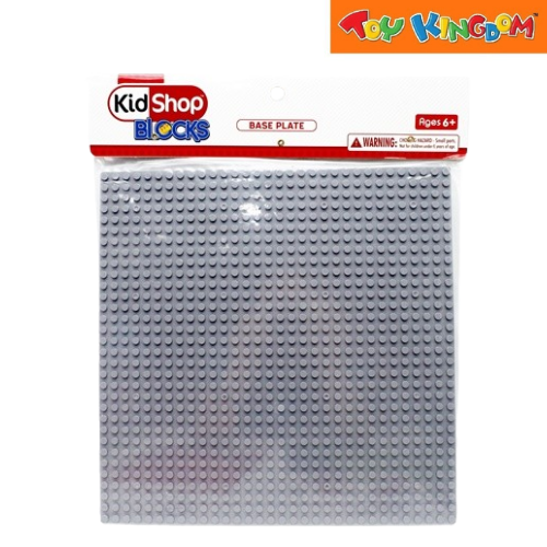 KidShop Light Grey Base Plate Blocks | Toy Kingdom