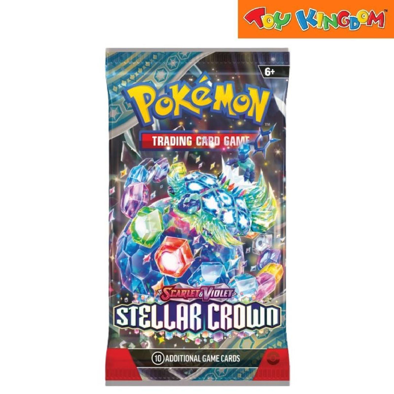 Pokemon SV7 Stellar Crown Checklane Blister Trading Card Game