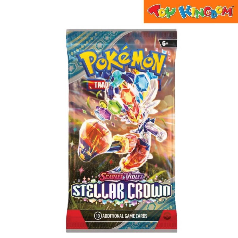 Pokemon SV7 Stellar Crown Checklane Blister Trading Card Game