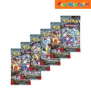 Pokemon SV7 Stellar Crown Booster Bundle 6 Packs Trading Card Game