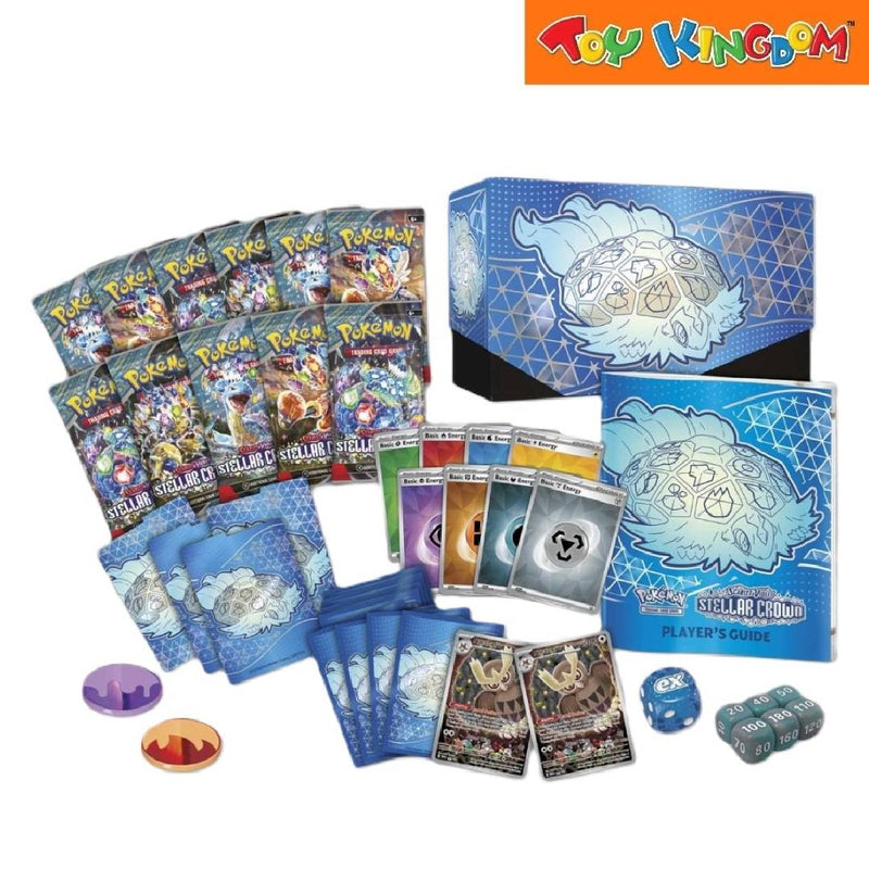 Pokemon SV7 Stellar Crown ETB Trading Card Game
