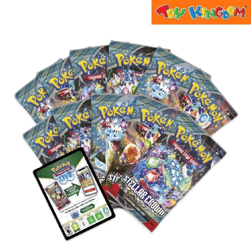 Pokemon SV7 Stellar Crown ETB Trading Card Game