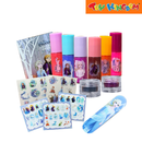 S&Li Cosmetic Disney Frozen Creative Nail Art Salon Transfer Sticker Set