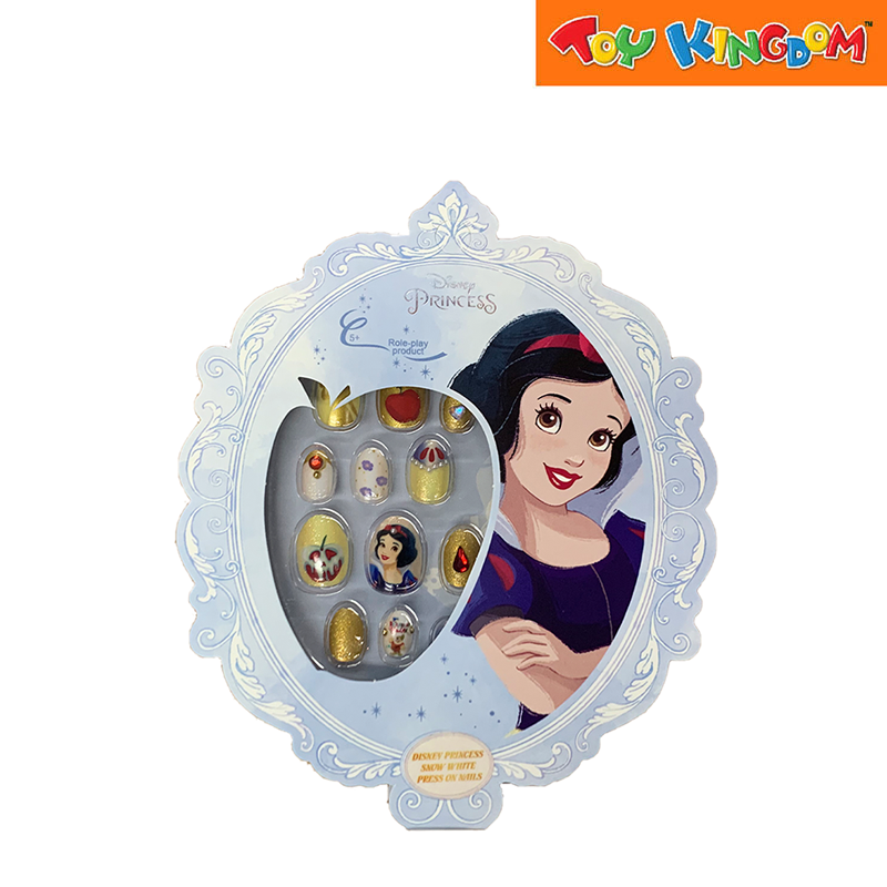 S&Li Cosmetic Disney Princess Glitter Press On Nail Set