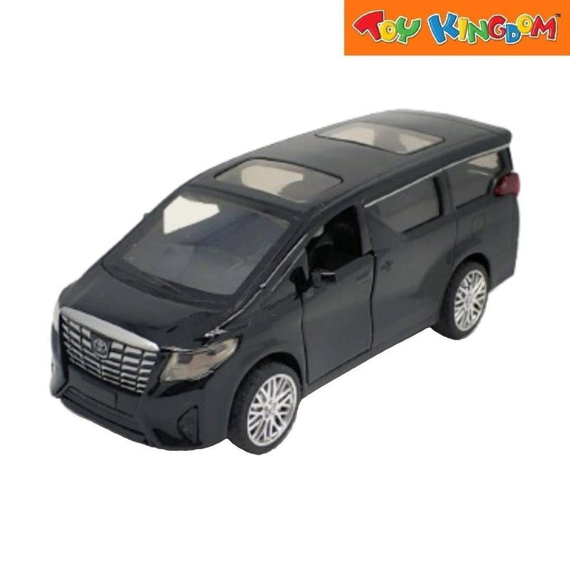 Metal Speed Zone Toyota Alphard Black Die-cast | Toy Kingdom