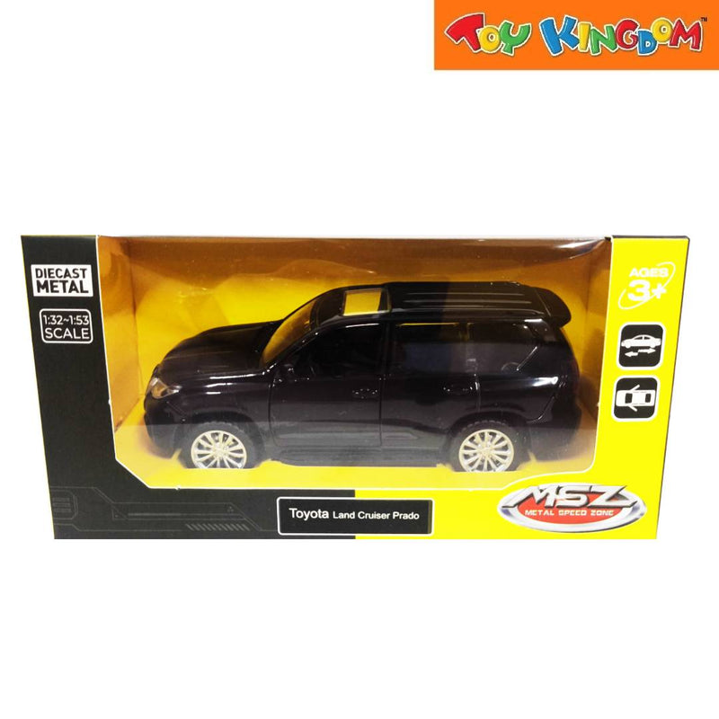 Metal Speed Zone Toyota Land Cruiser Prado Black Die-cast