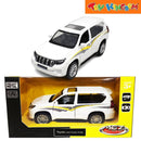 Metal Speed Zone Toyota Land Cruiser Prado White Die-cast