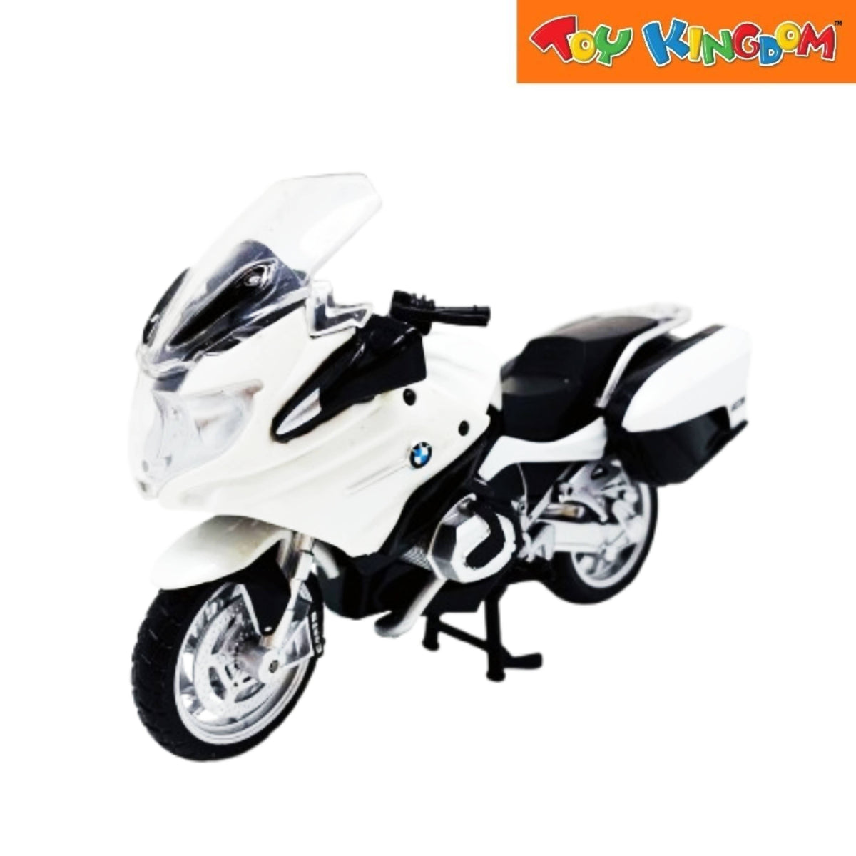 Metal Speed Zone Official Licensed 1:18 BMW R1250 RT White Die-cast