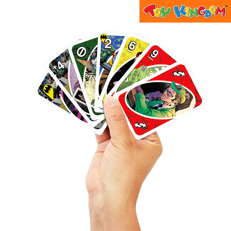 Mattel Games JBG35 Batman Uno Cards