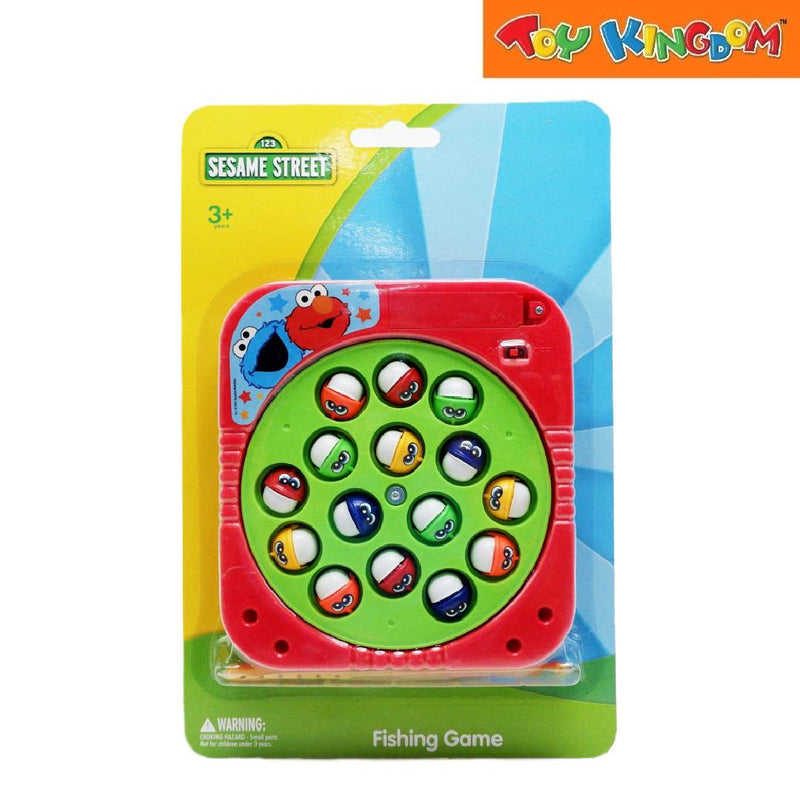 Sesame Street Fishing Game Red Playset