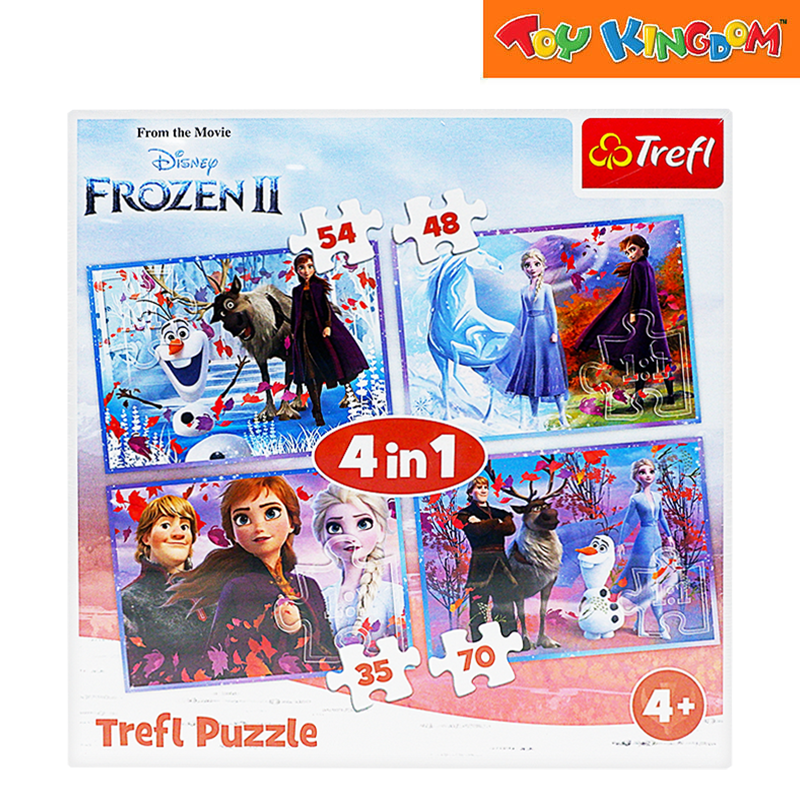 Trefl Disney Frozen II 4-in-1 Jigsaw Puzzles