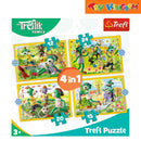 Trefl The Treflik Family 4in1 Jigsaw Puzzles