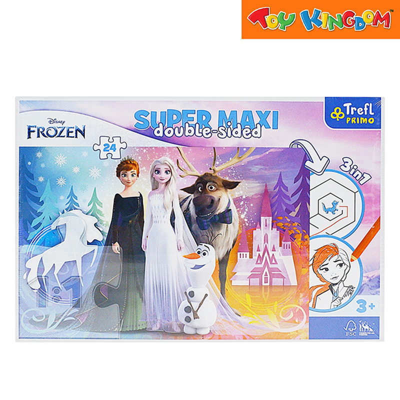 Trefl Disney Frozen Primo Super Maxi Double Sided 3-in-1 Jigsaw Puzzles