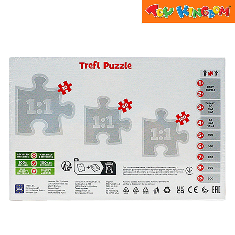 Trefl Winter Fun With The Treflik Family 30pcs Jigsaw Puzzles