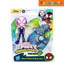 Disney Junior Marvel SAF Dino Webs Ghost Spider & Rhino Dino Action Figure