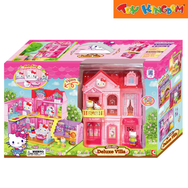 Sanrio Hello Kitty Deluxe Villa 68pcs Playset