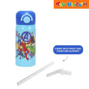 Totsafe Marvel Avengers You Got This Blue Stainless Steel Insulated Water Bottle