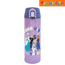 Zippies Lab Disney Frozen Frozen The Poet Inside Purple Flip-Top Insulated Water Bottle