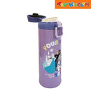 Zippies Lab Disney Frozen Frozen The Poet Inside Purple Flip-Top Insulated Water Bottle