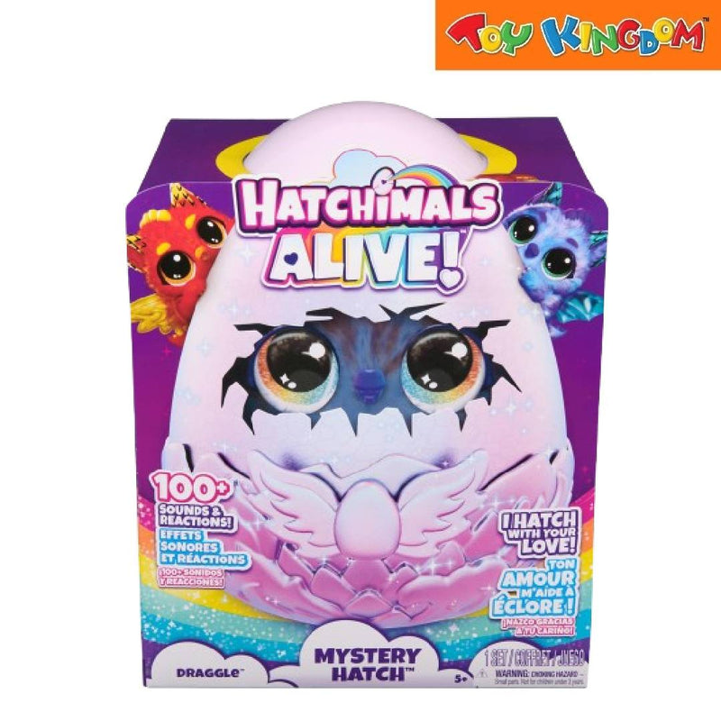 Hatchimals Alive Mystery Hatch Draggle Figure Toy Kingdom