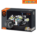 IM.Master Pull Back Police Motorbike 193pcs Building Blocks