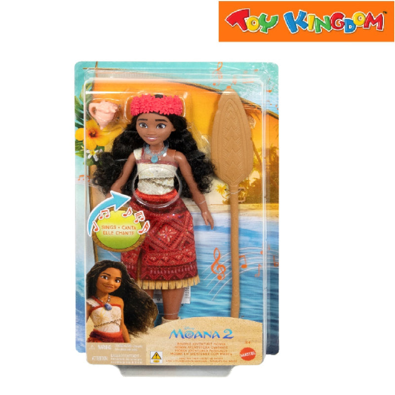 Disney Moana 2 Singing Adventure Fashion Doll Playset