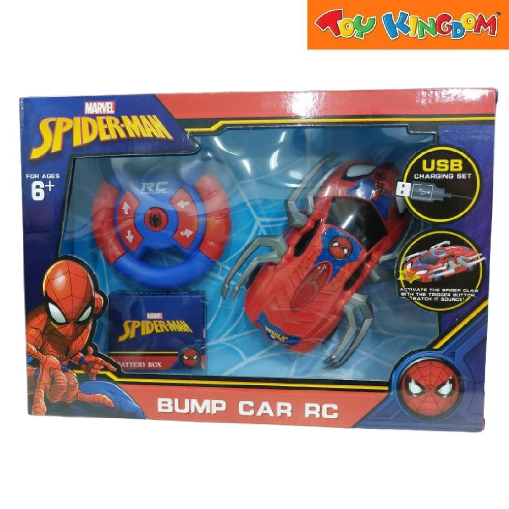 Car Remote Spider Toy Marvel Spider-Man Bump Car RC Die-cast Toy