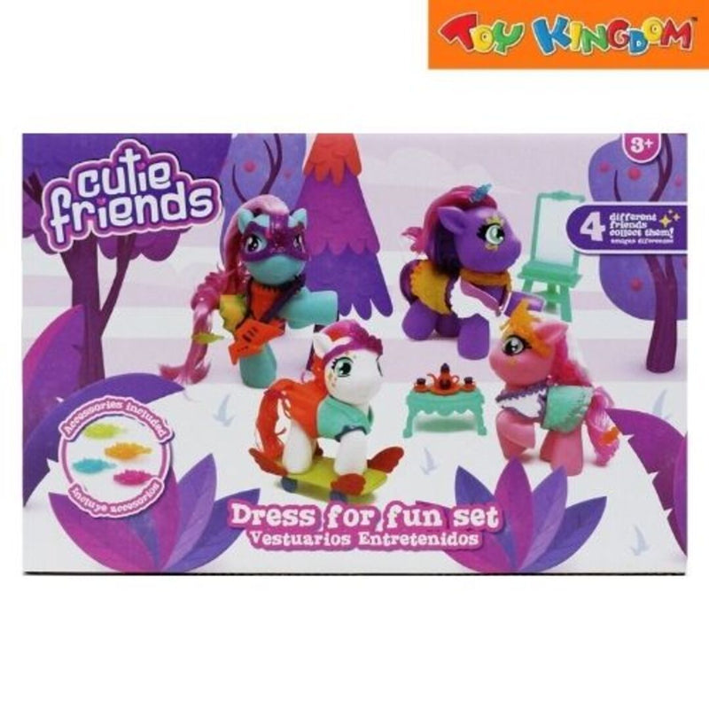 Happy Line Cutie Friends Love My Outfit Pink Pony With Tea Set
