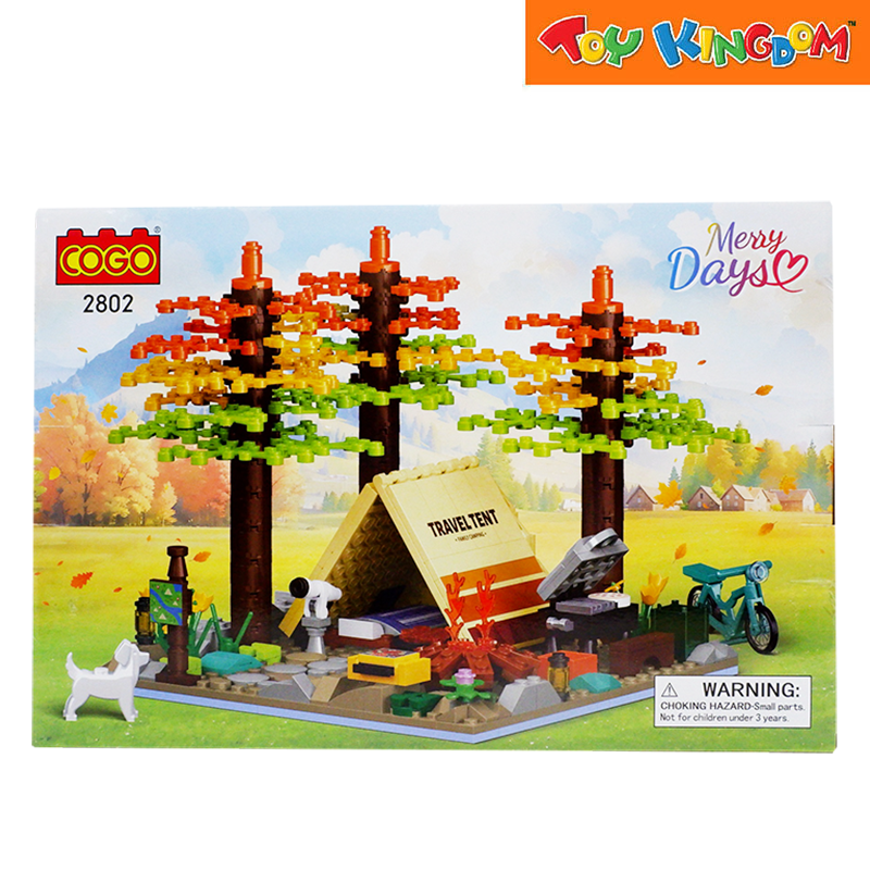 Cogo 2802 Merry Days Autumn Camping Trip 473pcs Blocks