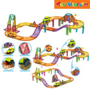 Picasso Tiles 60pcs Mini Diamond Magnetic Tile Race Track Set