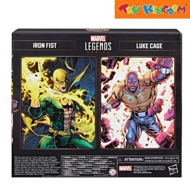 Marvel Legends Series Celebrating 85 Years Iron Fist & Luke Cage Action Figure