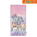 Totsafe Disney Frozen Frosted Lights Elsa & Anna Large Microfiber Bath Towel