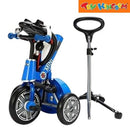 Rastar Mini Cooper 2in1 Foldable Pedal Tricycle Blue Vehicle