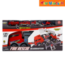 Dream Machine Fire Rescue Headquarters 2in1 Playset