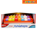 KidShop 13781 Xylophone 2in1 Bright & Colorful Musical Keys