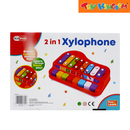 KidShop 13781 Xylophone 2in1 Bright & Colorful Musical Keys
