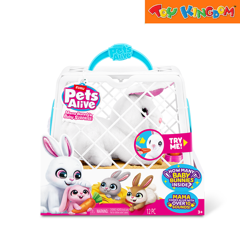 Pets Alive Mama Bunny & Baby Surprise!