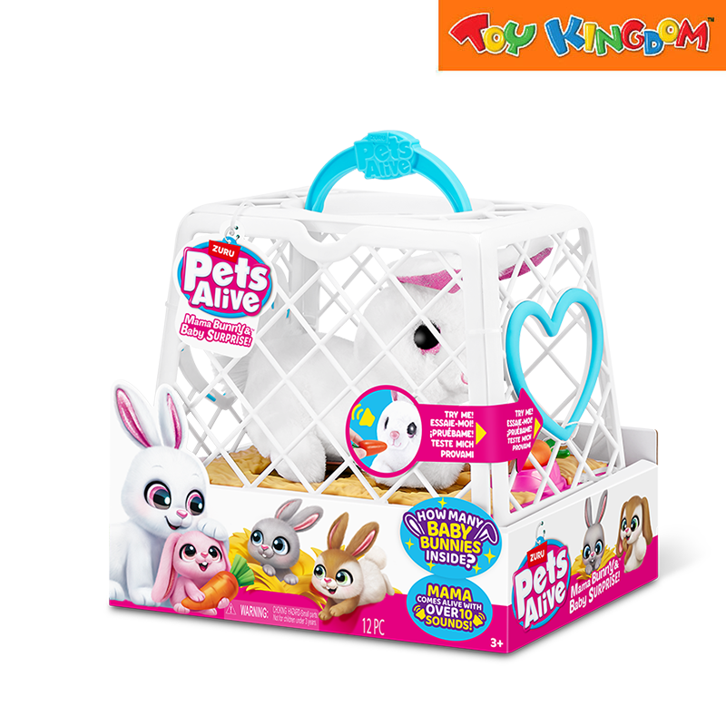 Pets Alive Mama Bunny & Baby Surprise!