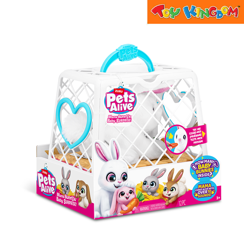 Pets Alive Mama Bunny & Baby Surprise!