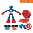 Play-Doh Marvel Stamping Shield Captain America Playset